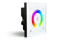DX4  RF 2.4GHz + DMX 512 RGBW Controller Touch Panel Single Zone